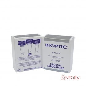 Bioptic мини комплект (лифтинг гел микроколаген + маска за отстраняване на торбички + флуид тъмни кръгове)