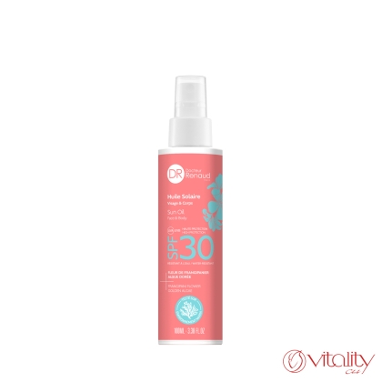 Слънцезащитно олио Spf 30 за лице и тяло 
