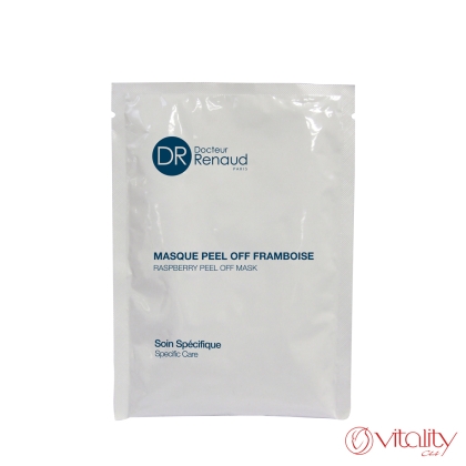 Raspberry peel-off mask