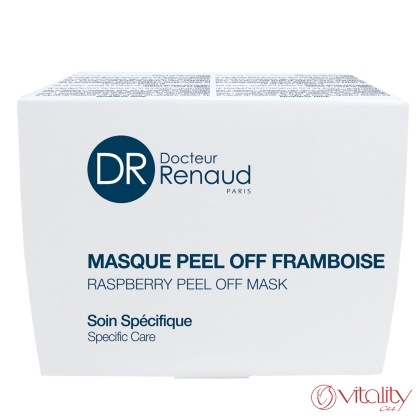Raspberry peel-off mask