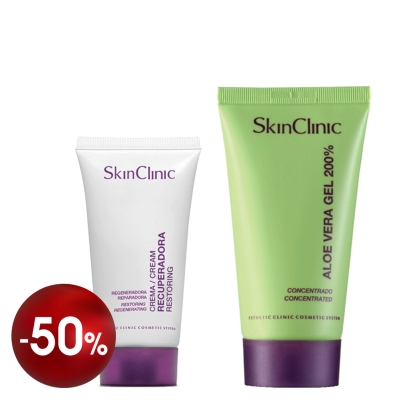 Комплект Възстановяващ крем и алое вера гел