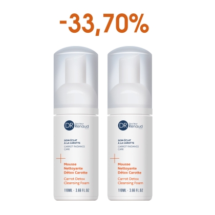 Детоксикираща почистваща пяна морков ДУО