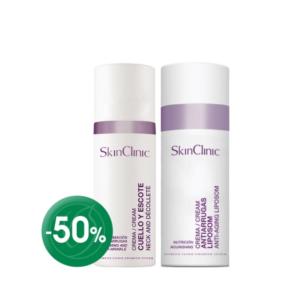 Rejuvenating liposome cream and Firming neck and décolleté cream