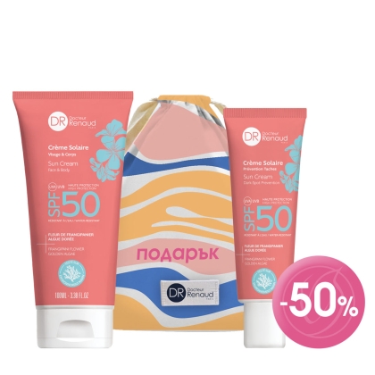 Плумерия Слънцезащитни кремове за лице и тяло Spf 50 