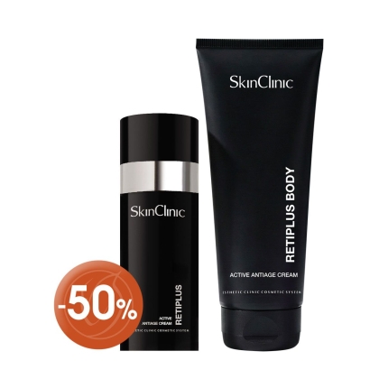 Rejuvenating body cream and Rejuvenating night cream with vitamin A