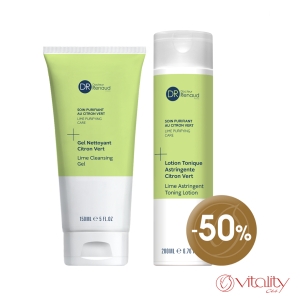 Lime Cleansing Gel and Firming Lotion