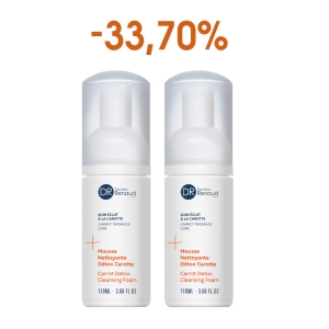 Детоксикираща почистваща пяна морков ДУО