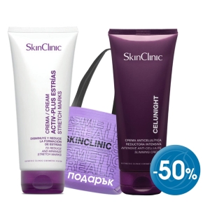 Комплект Дневен и нощен  стягащ и антицелулитен крем