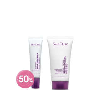 Възстановяващ крем и Мускусно розово гел масло 