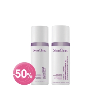 Moisturizing cream with sun protection and Lifting cream with DMAE