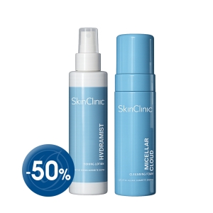 Micellar Cleansing Foam and Hydrating Spray