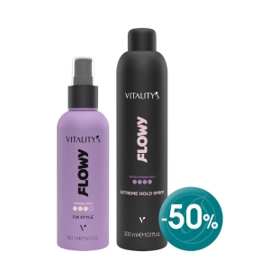 Flowy Volume Fixing Spray and Hairspray with Extreme Hold