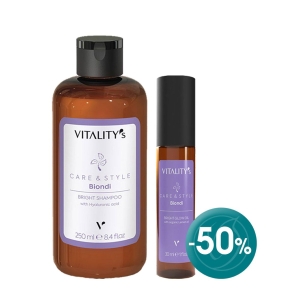 Care & Style Biondi Шампоан за блясък и Олио за брилянтен блясък