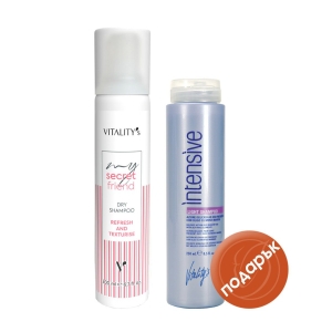 Dry shampoo and Frequent-use shampoo